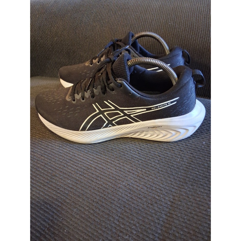 Asics Womens Gel Excite 10 1012B418 Black Running Shoes Sneakers Size 9.5